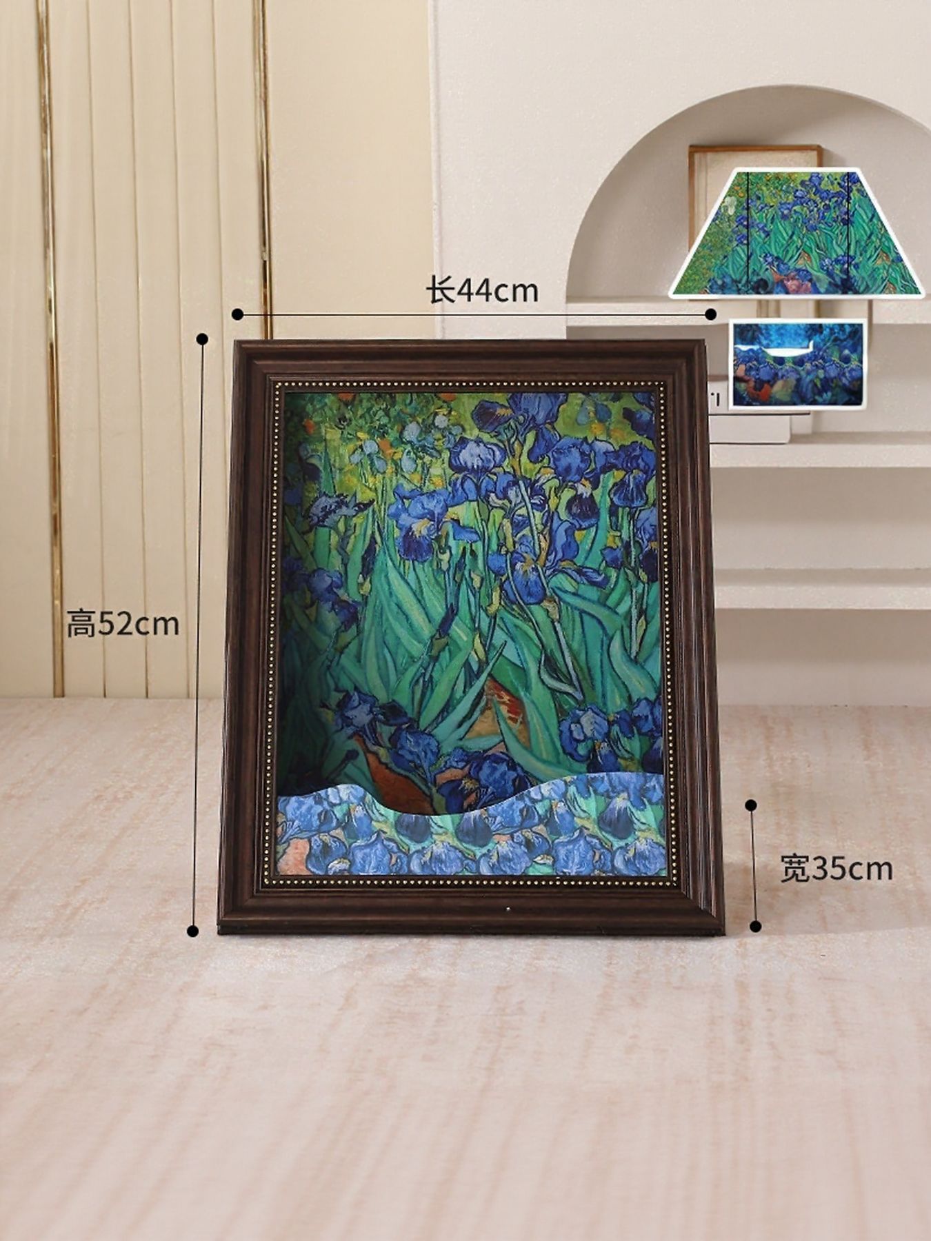 Artistic Framed Corrugated Paper Cat House – Cardboard Hideaway for Cats – view 12