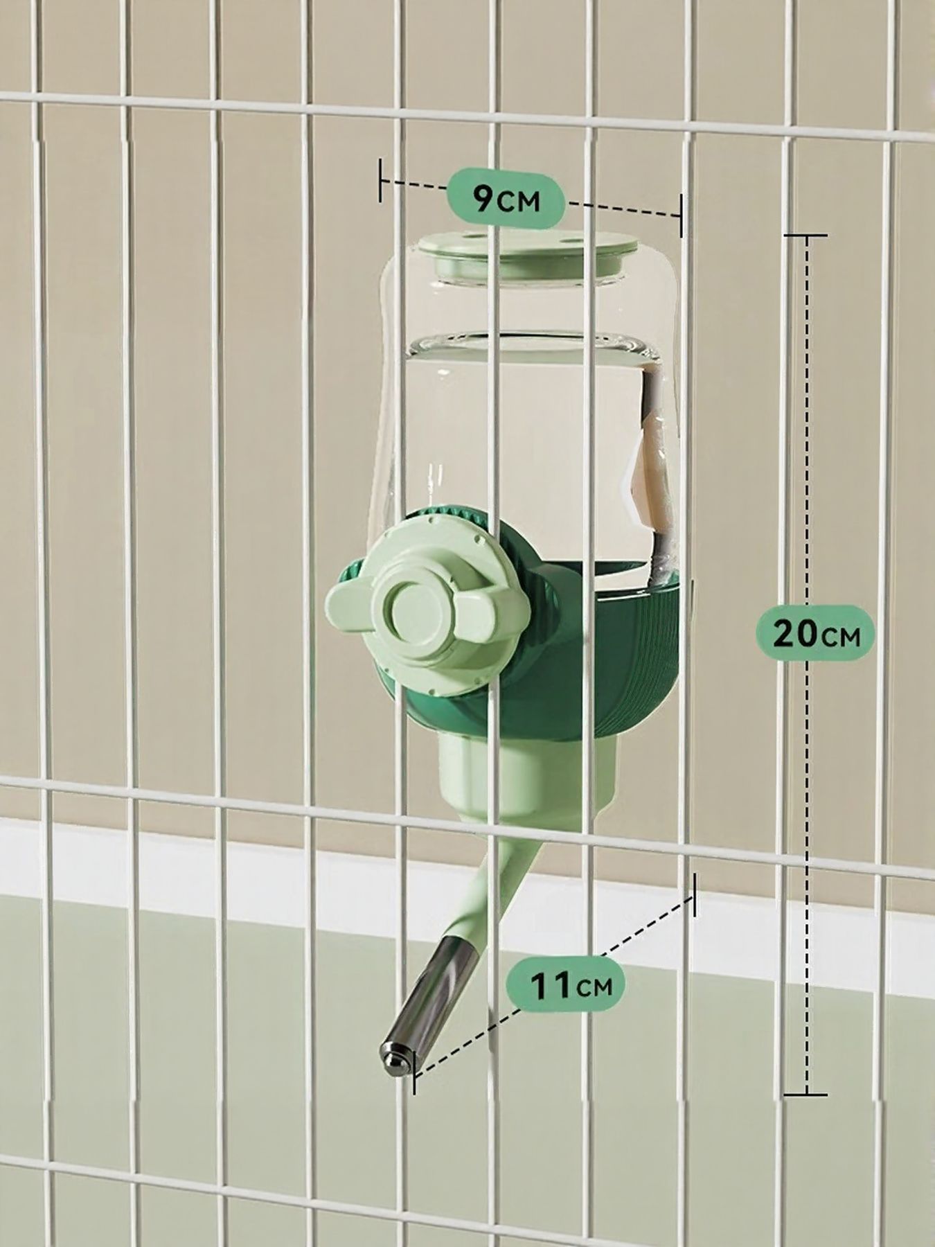 Automatic Plastic Pet Feeder & Waterer – Self-Dispensing Food & Water Station for Dogs & Cats – view 10