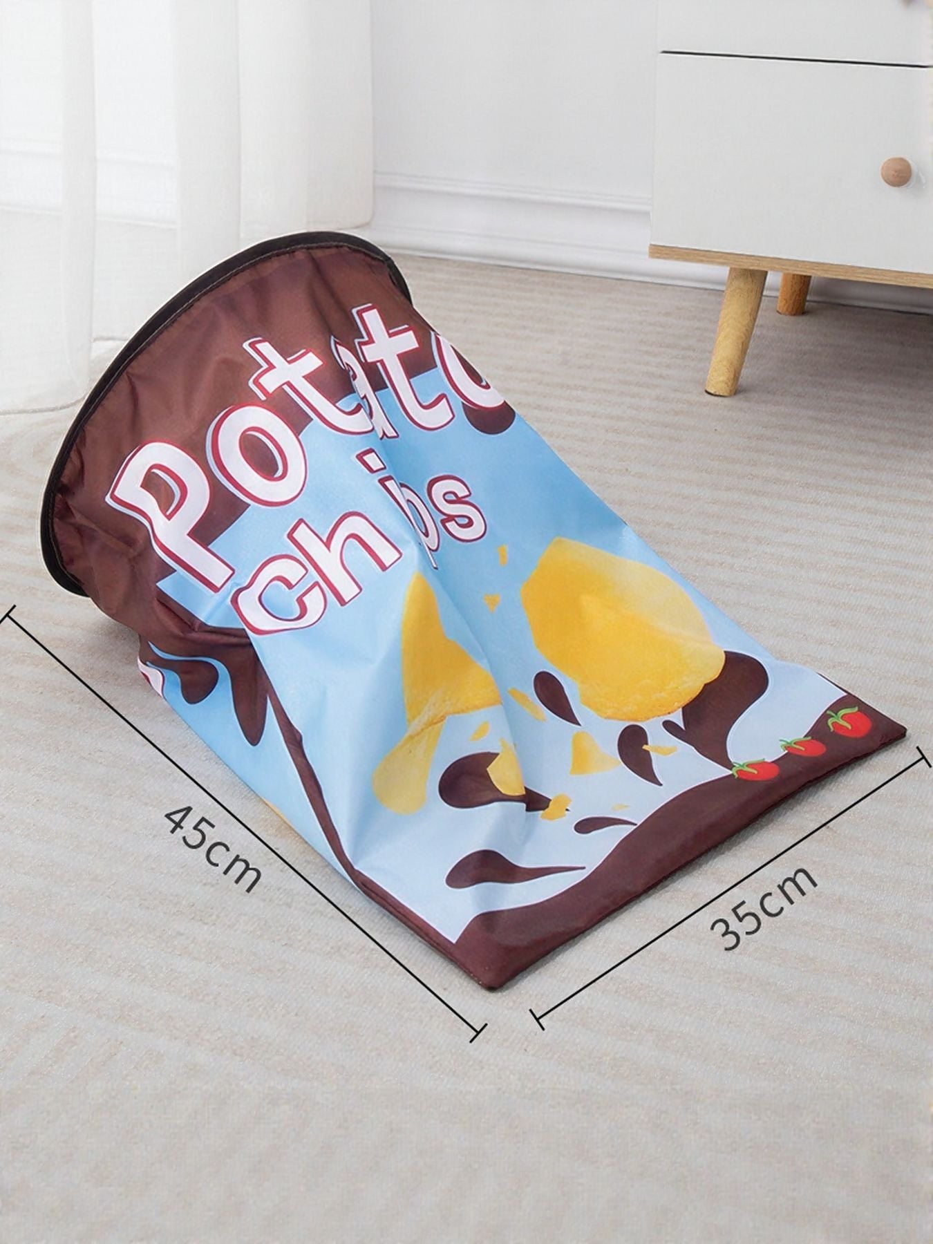 Collapsible Printed Polyester Cat Tunnel Toy – Pop-Up Play Tunnel for Cats, 17.7"x13.8" – view 11