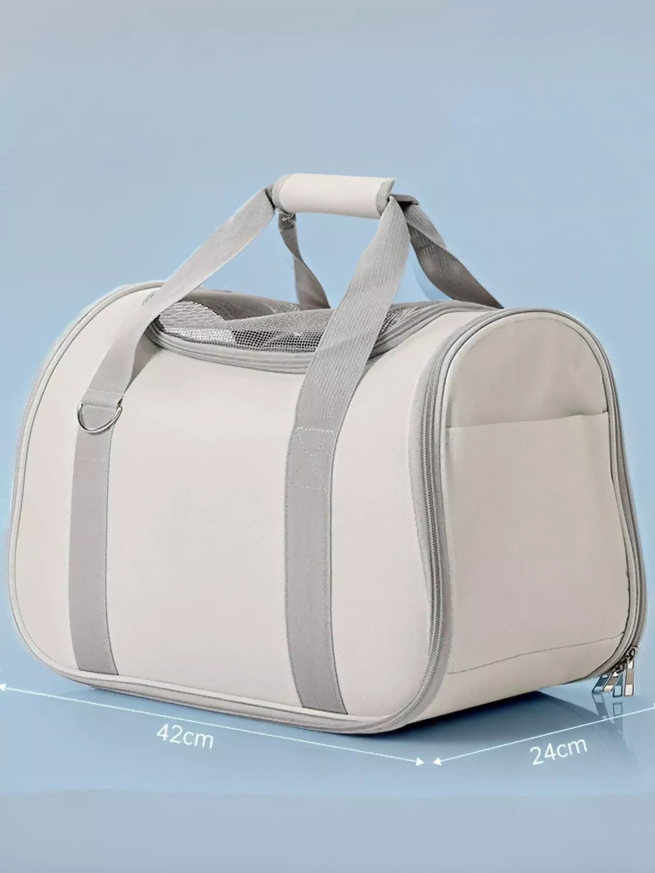 Portable Bubble Window Pet Carrier Bag – Medium Transparent View Bag for Cats & Dogs – view 12