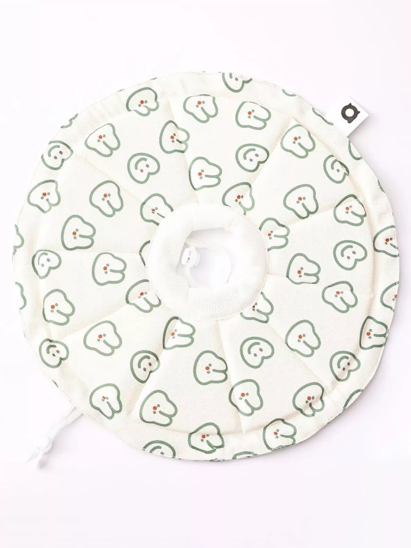 Printed Protective Pet Collar – Soft Recovery Cone Collar for Dogs & Cats – view 2