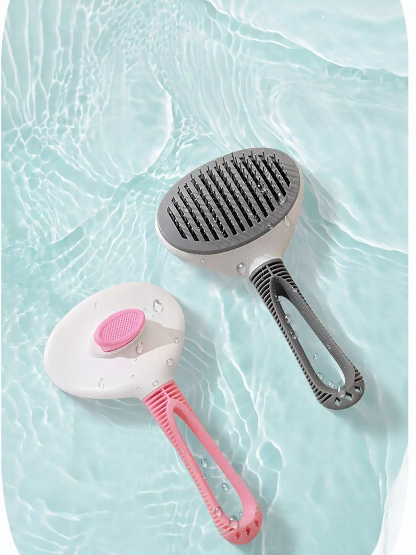 Self-Cleaning Slicker Pet Hair Remover Brush – view 10