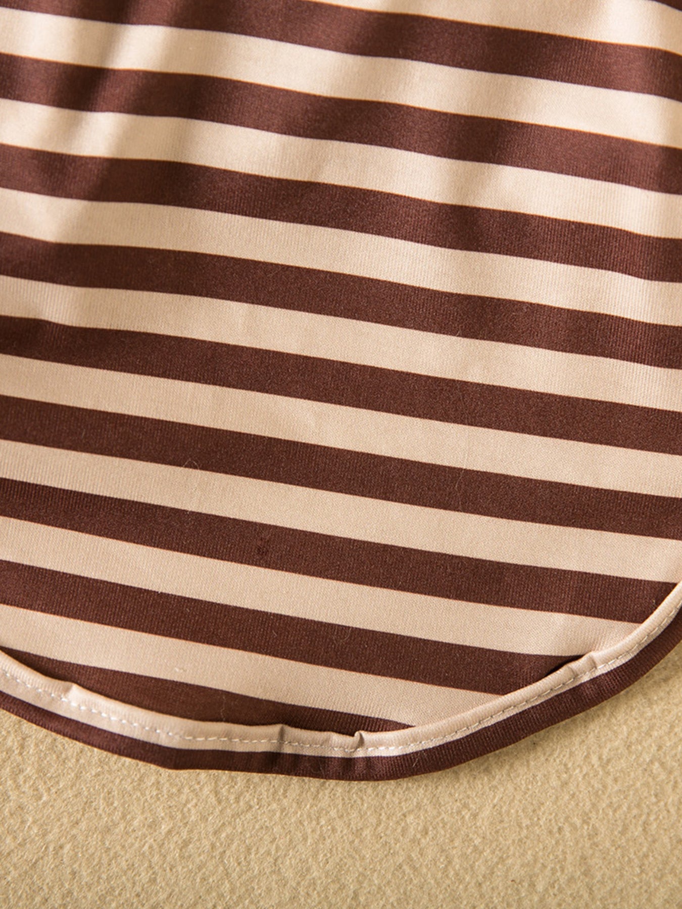 Striped Heart Patch Pet T-Shirt – Soft Stretch Polyester Top for Dogs & Cats – view 9
