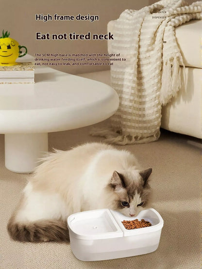 2-in-1 Electric Pet Water Dispenser and Food Bowl – view 4