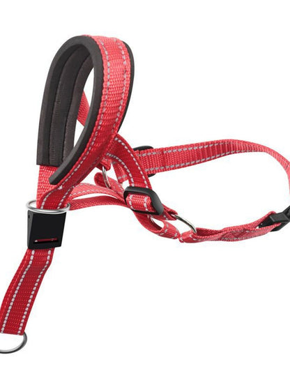 Adjustable Dog Muzzle – Soft Polyester Safety Muzzle for Small to Large Dogs – view 4