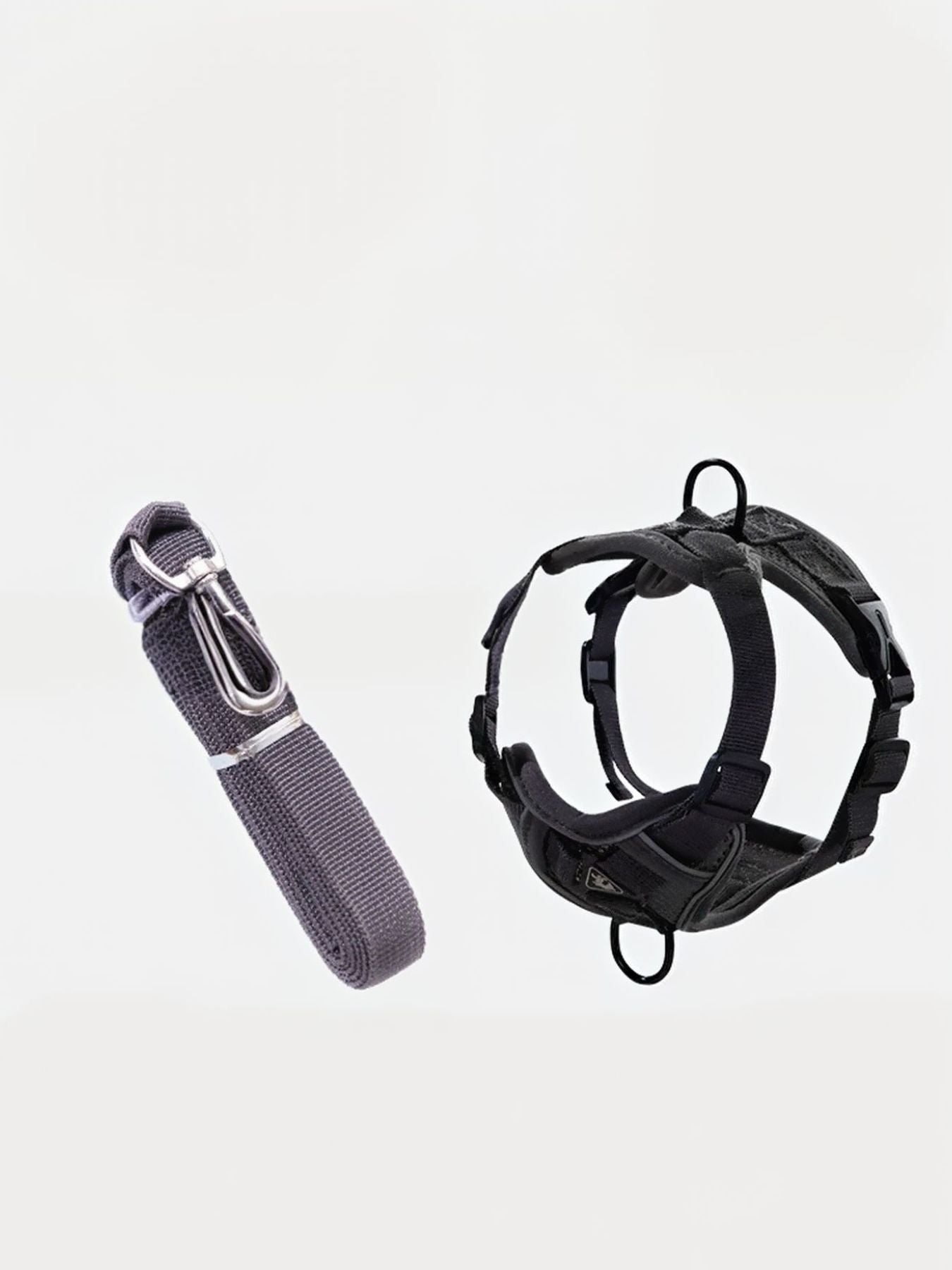 Adjustable Polyester Pet Harness & Leash Set – 2-Piece Walking Set for Dogs & Cats – view 8