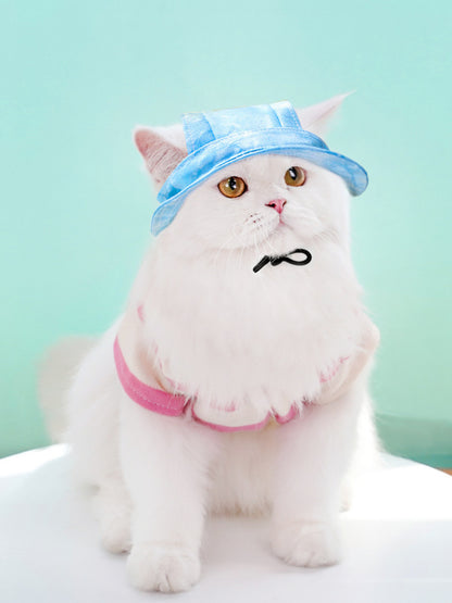 Adjustable Polyester Pet Visor Hat – UV Sun Protection for Dogs & Cats – view 6