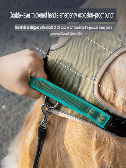 Adjustable Reflective Pet Harness – Safe No-Pull Dog Walking Harness – view 5