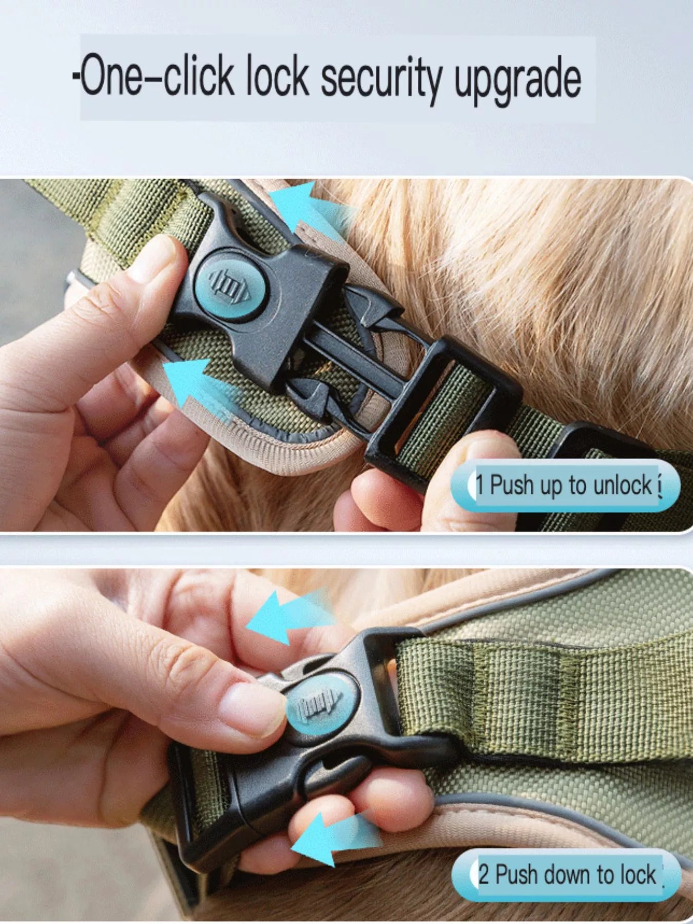 Adjustable Reflective Pet Harness – Safe No-Pull Dog Walking Harness – view 6