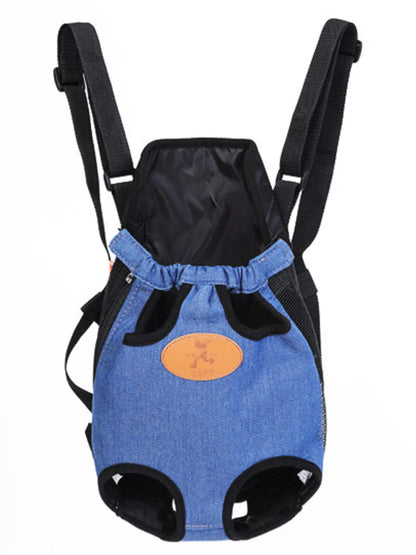 Adjustable Straps Small Pet Carrier Backpack – Hands-Free Travel Backpack for Cats & Dogs – view 4