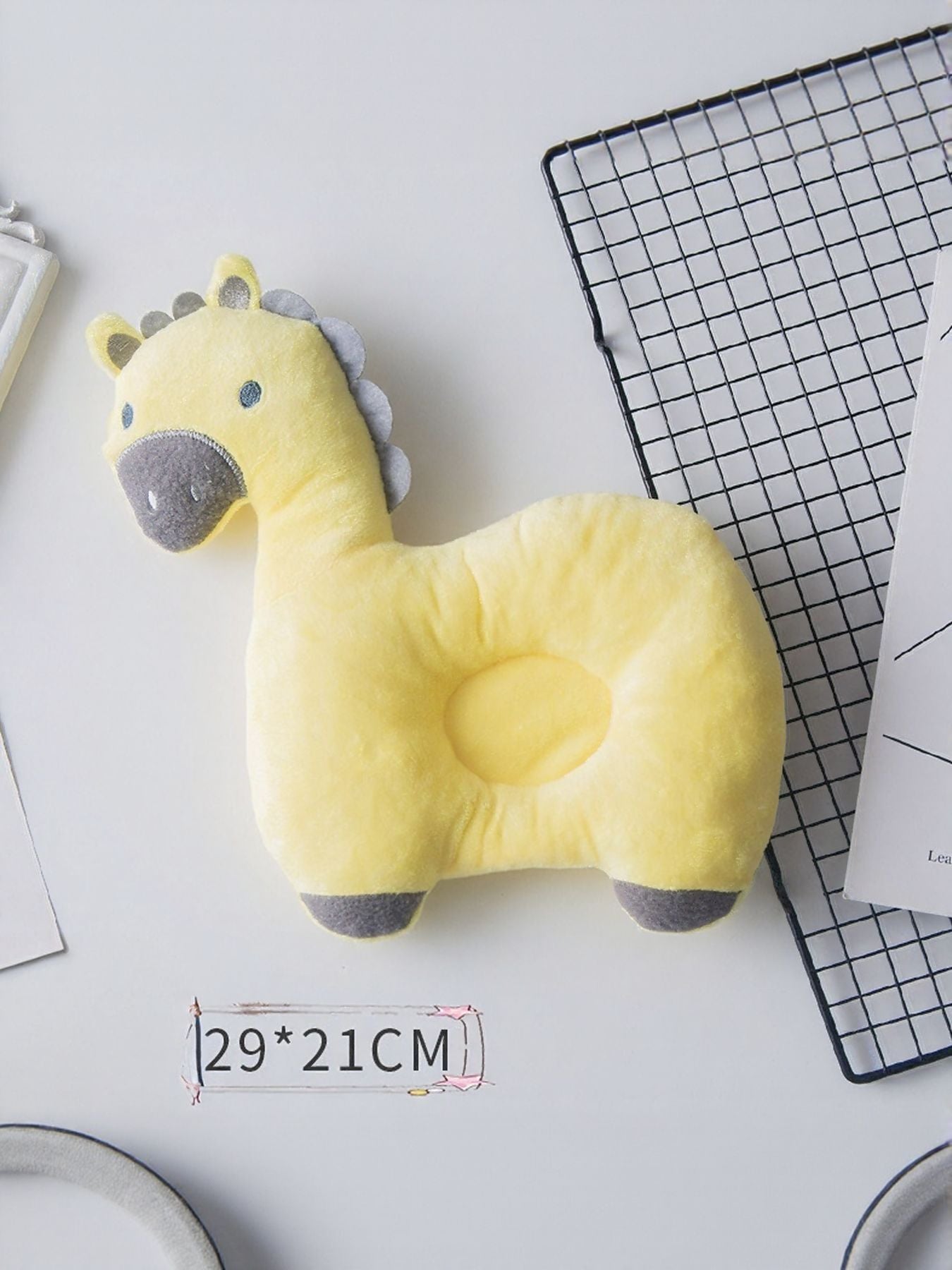 Animal Shaped Head Protection Plush Pillow Pet Toy – view 2