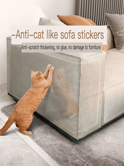 Anti-Scratch Thickened PVC Sofa Pet Furniture Protector – Cat & Dog Scratch Guard – view 11