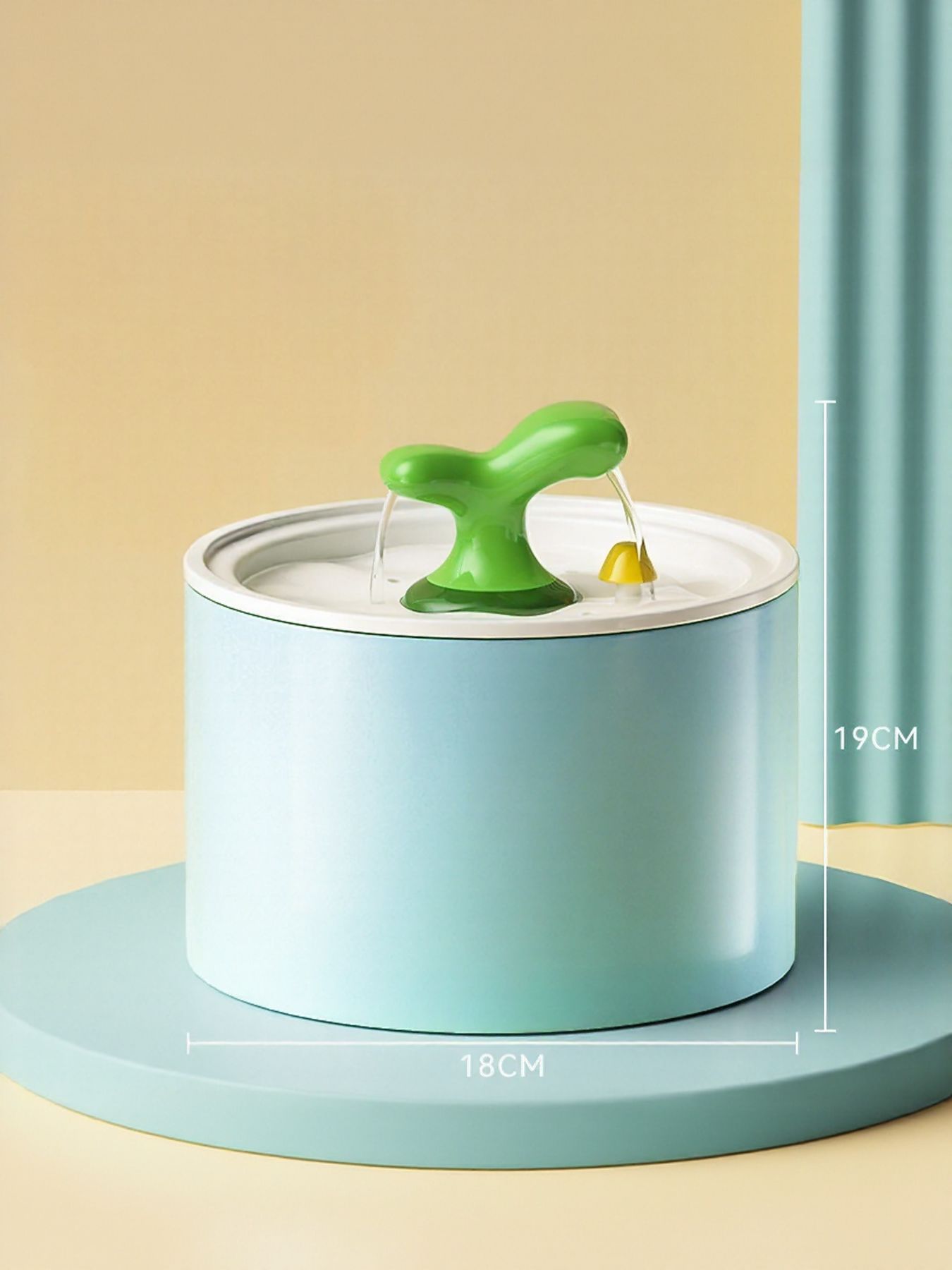 Automatic Ceramic Pet Drinking Fountain – view 4