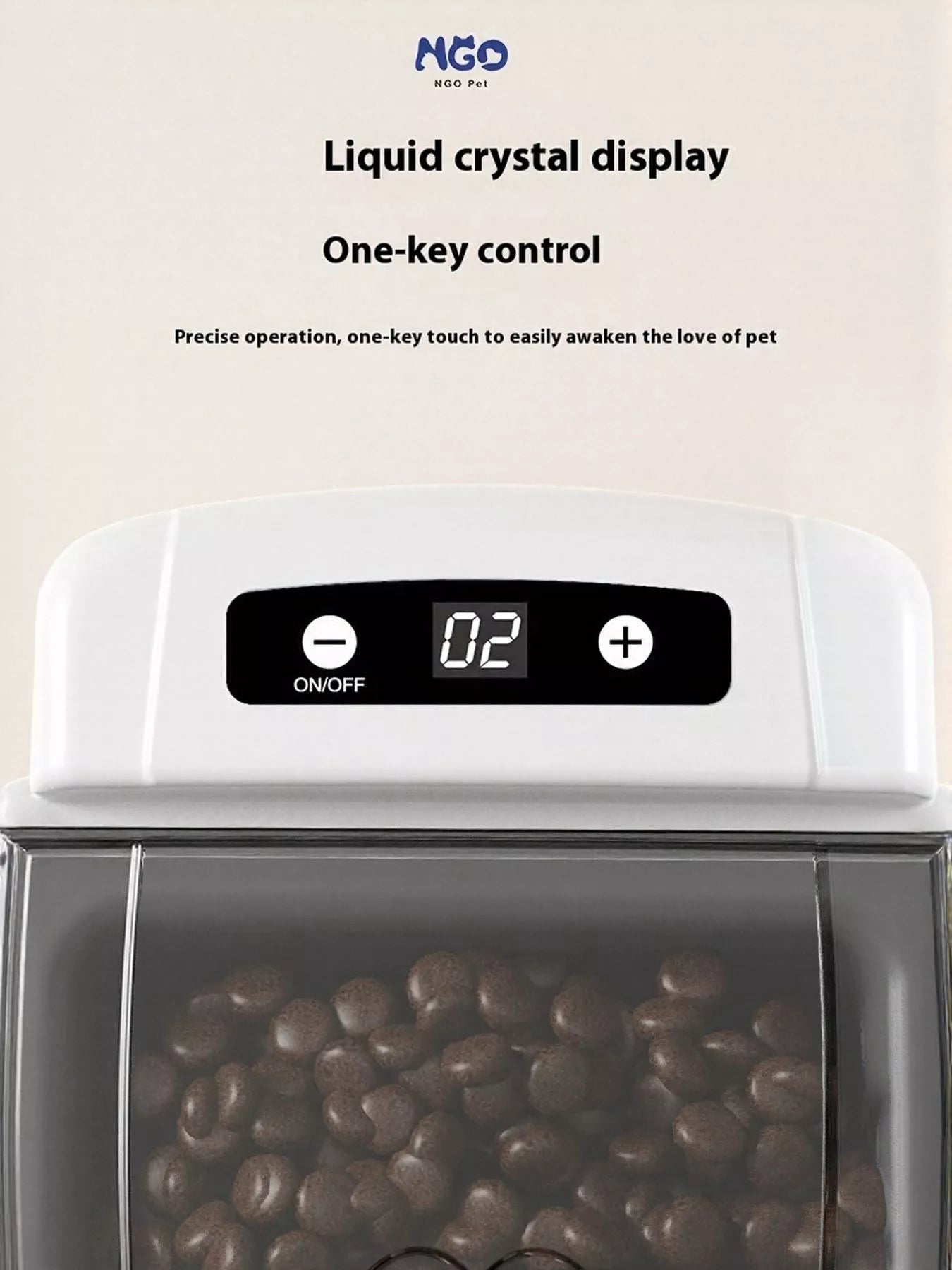 Automatic Electric Pet Feeder with Elevated Bowl – view 10