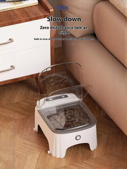 Automatic Electric Pet Feeder with Elevated Bowl – view 6