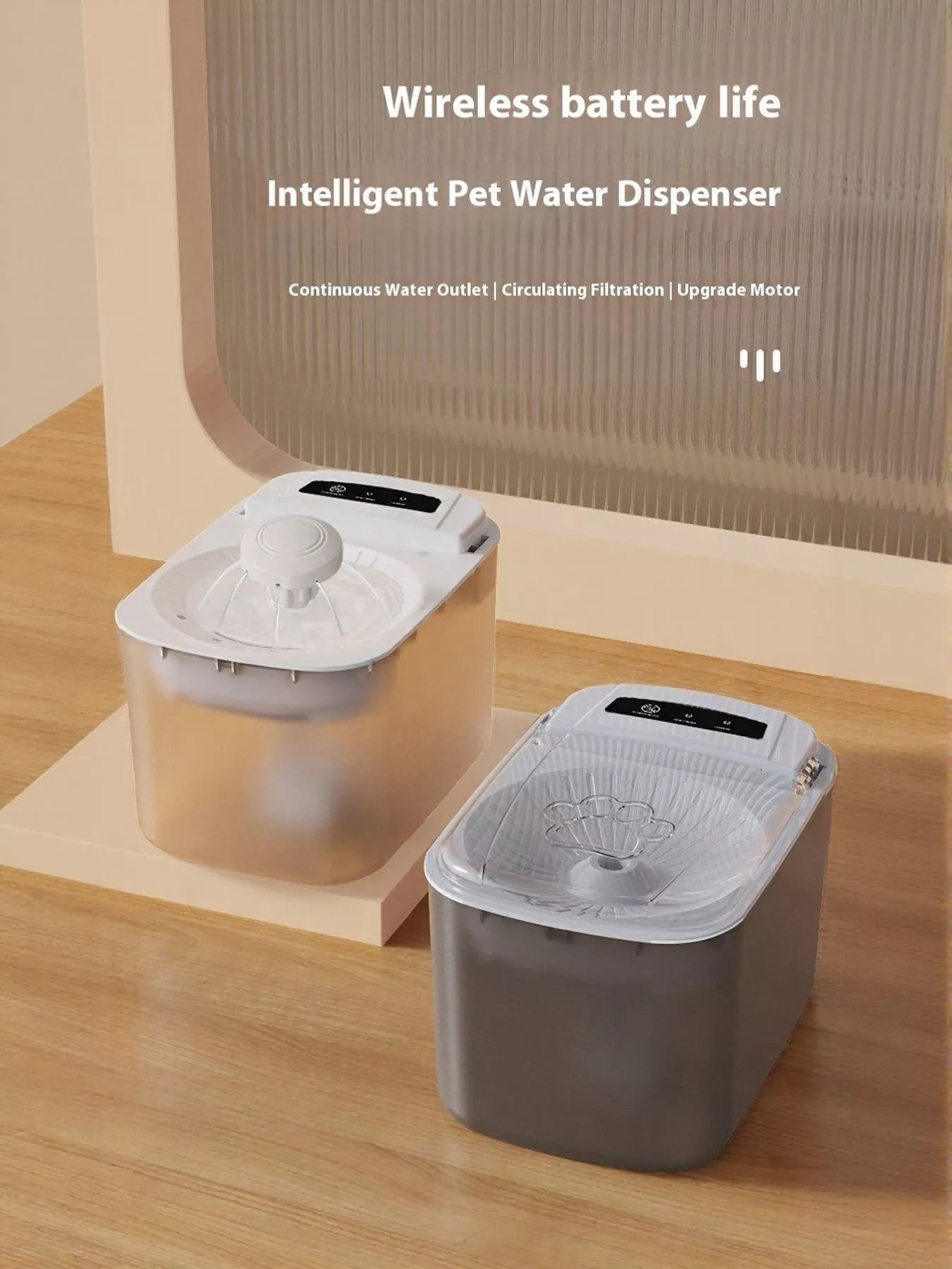 Automatic Electric Pet Water Fountain – view 2
