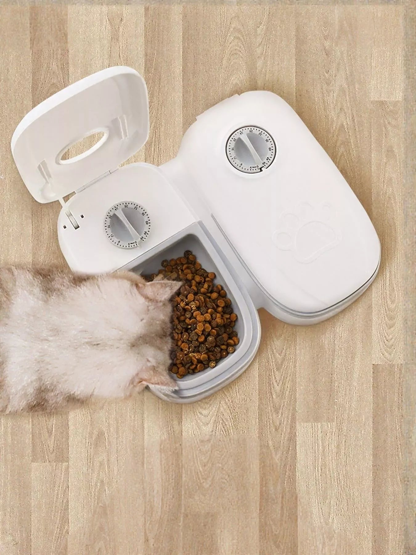 Automatic Gravity Pet Feeder with Portion Control – view 2