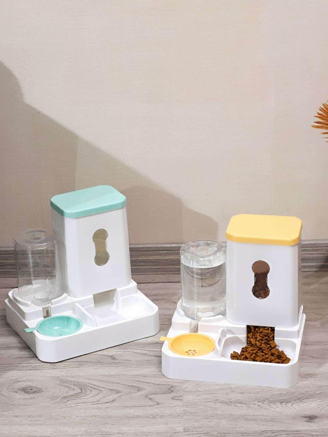 Automatic Pet Feeder and Water Dispenser Set for Cats and Dogs – view 4