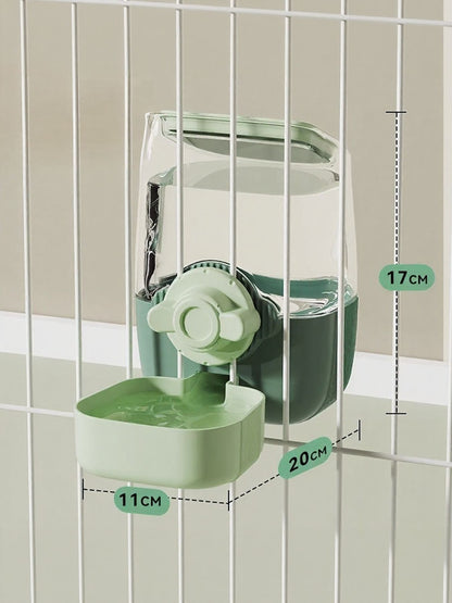 Automatic Plastic Pet Feeder & Waterer – Self-Dispensing Food & Water Station for Dogs & Cats – view 6