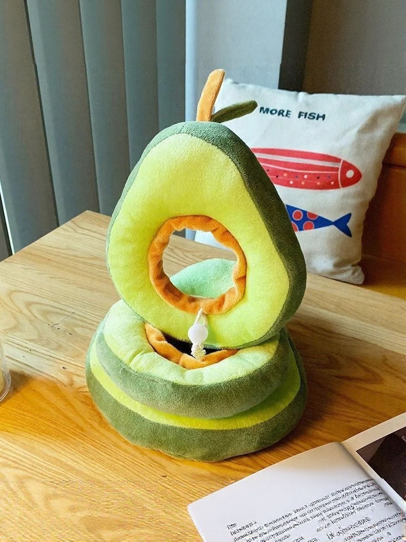 Avocado & Toast Shape Pet Collar – Novelty Decorative Collar for Dogs & Cats – view 3