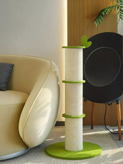 Bamboo Shaped Linen Cat Scratching Post – view 5