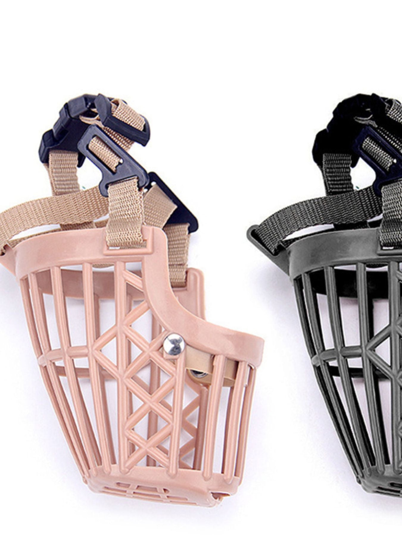 Basket Design Breathable Dog Muzzle – Safe & Comfortable Muzzle for All Breeds – view 2