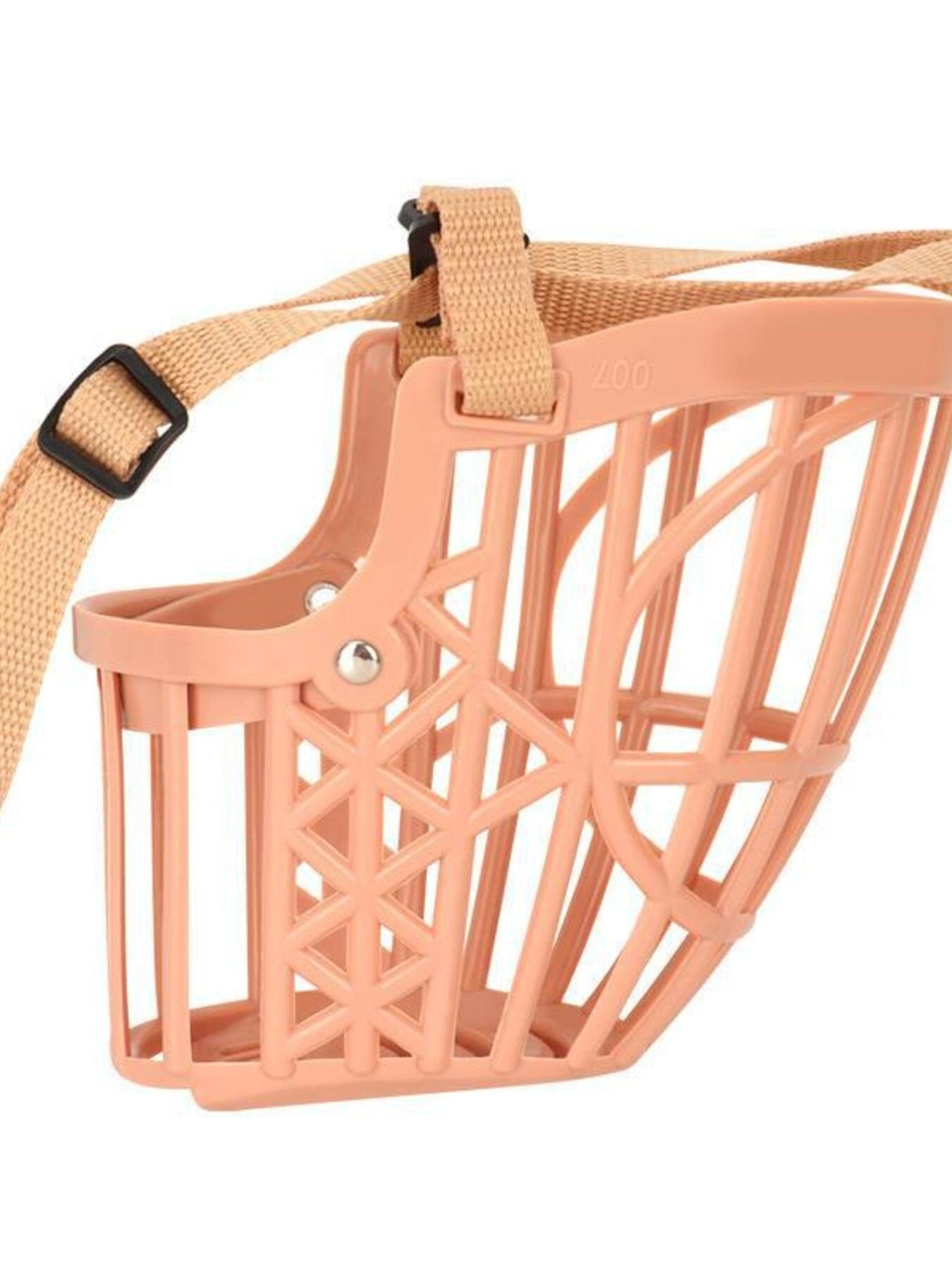 Basket Design Breathable Dog Muzzle – Safe & Comfortable Muzzle for All Breeds – view 3
