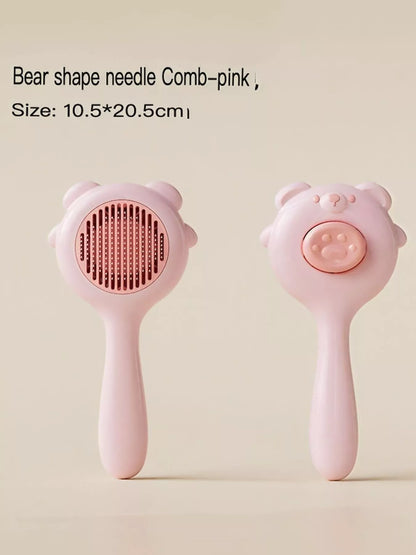 Bear Shape Pet Needle Grooming Comb – view 6