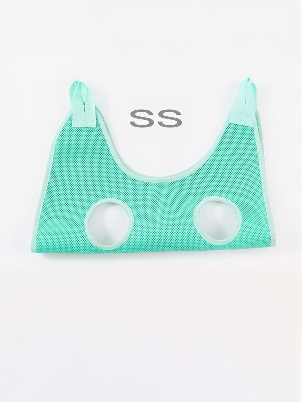 Breathable polyester pet shower hammock restraint grooming bag for dogs and cats