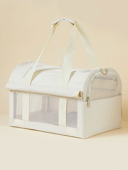 Breathable Polyester Pet Carrier Bag with Shoulder Strap – view 11