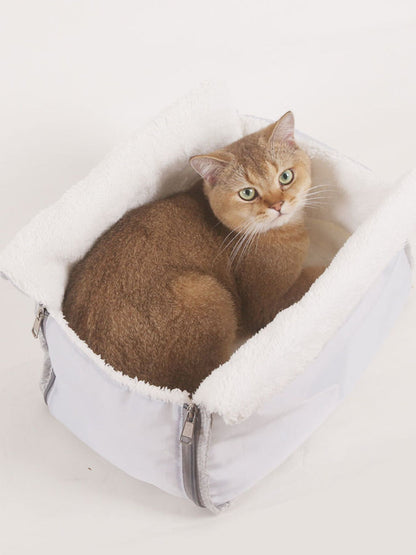 Breathable Polyester Pet Carrier Bag with Shoulder Strap – view 7