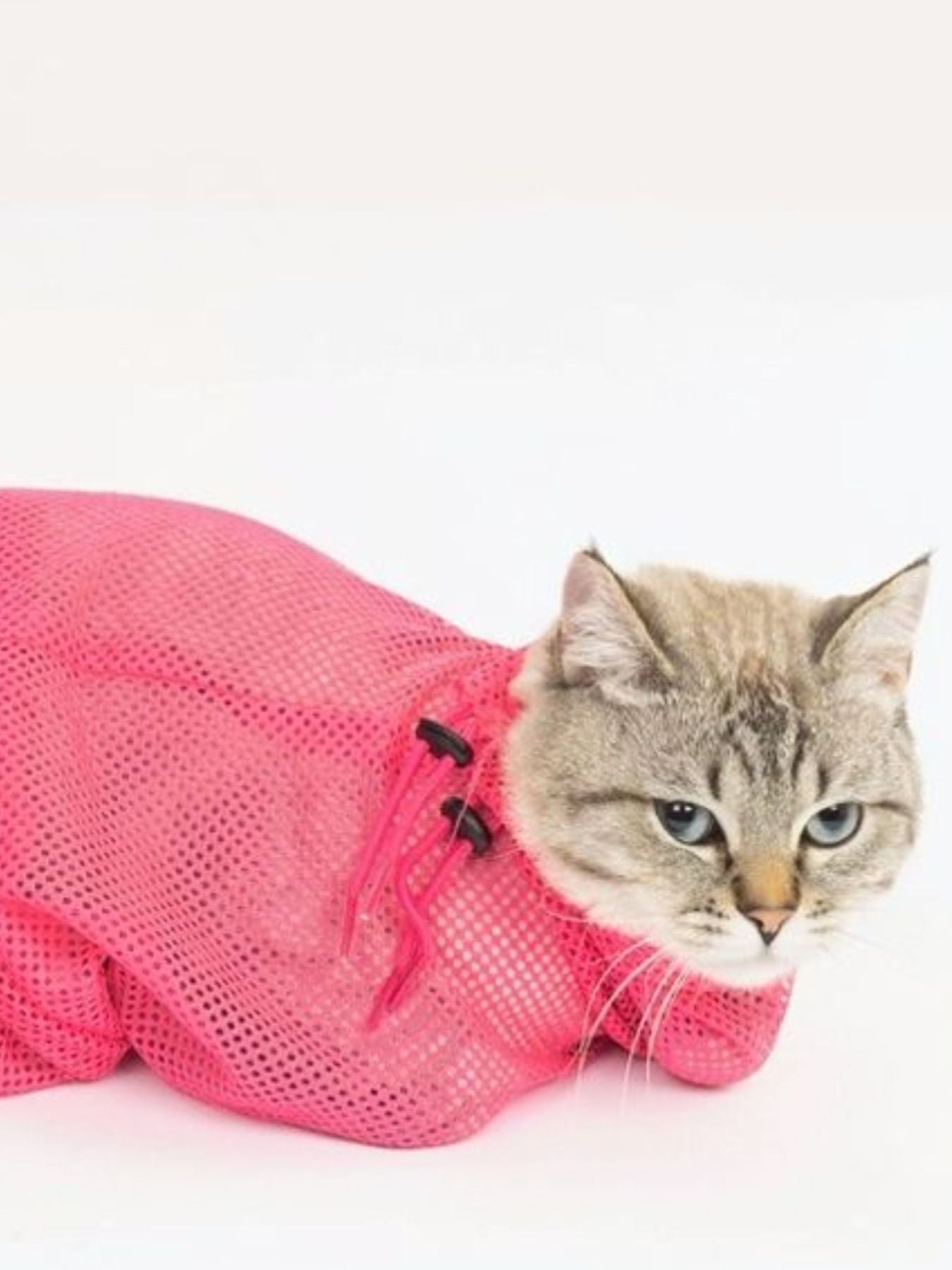 Breathable Polyester Pet Grooming Bath Bag – Restraint Bathing Bag for Dogs & Cats – view 7