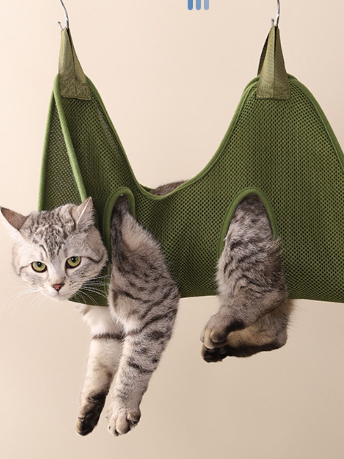Breathable Polyester Pet Grooming Hammock for Showering – view 6
