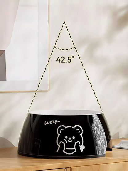 Cartoon Pattern Ceramic Pet Bowl with Size Options – view 5