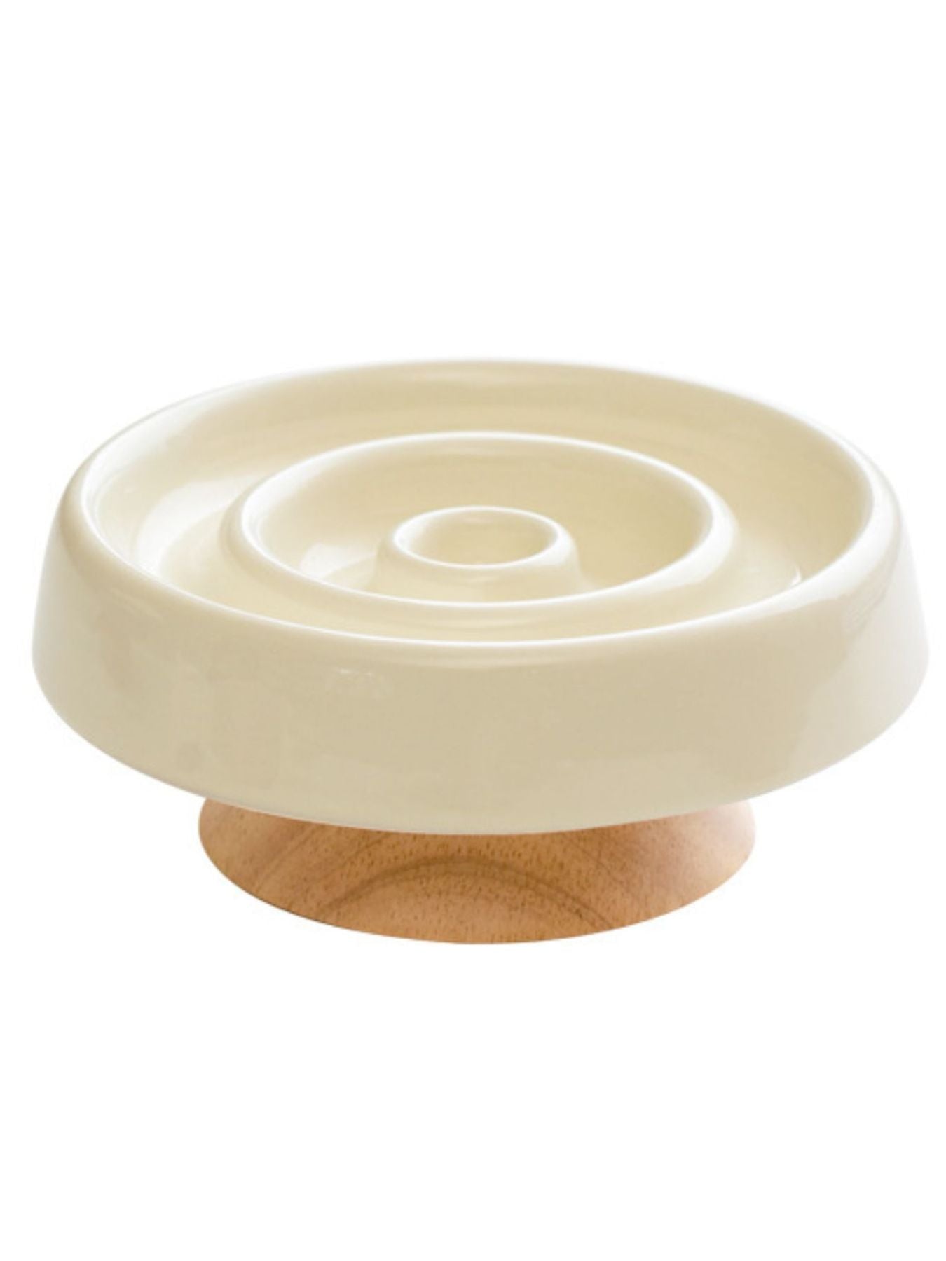Ceramic Interactive Slow Feeder Pet Bowl – view 4