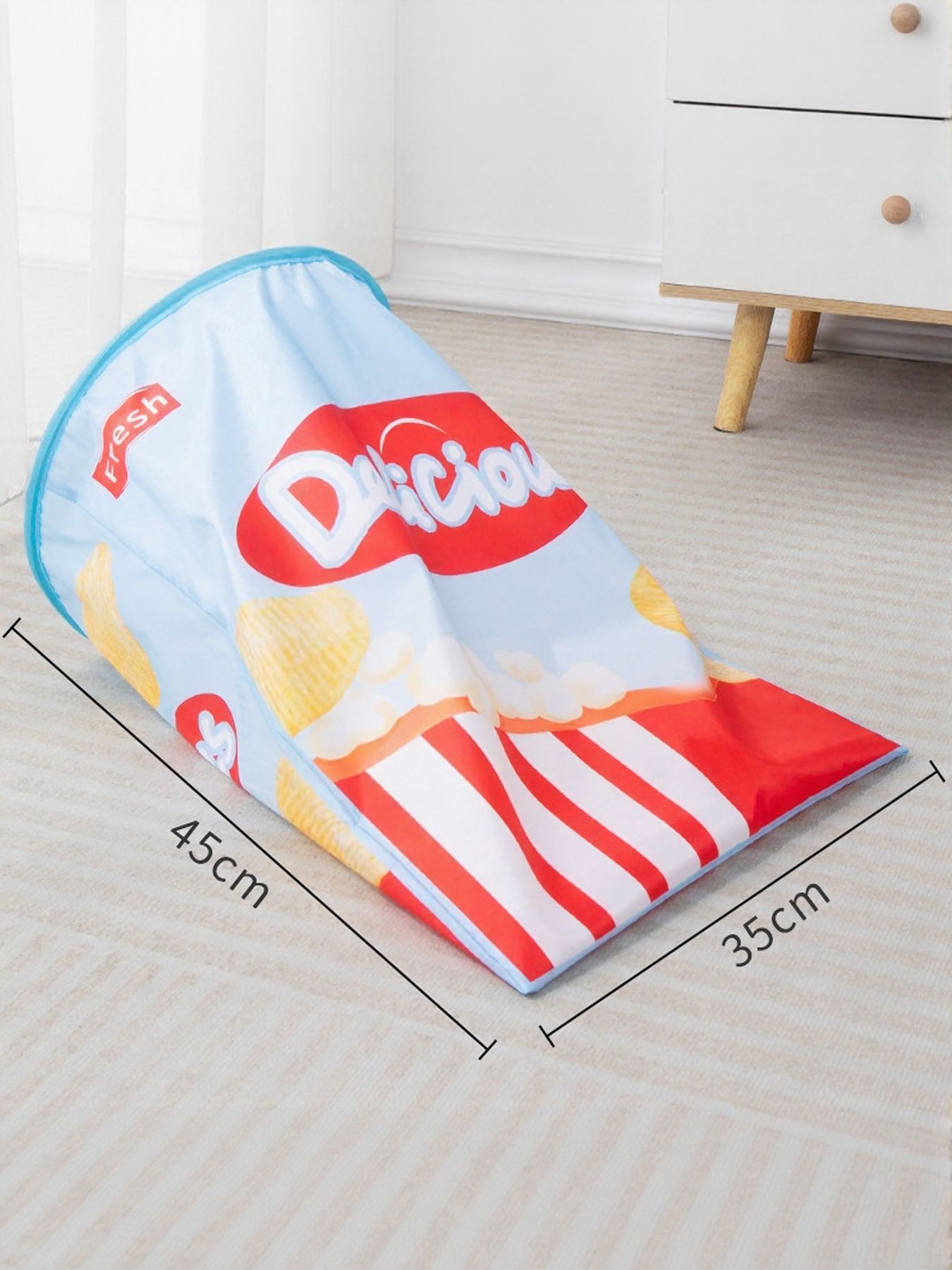 Collapsible Printed Polyester Cat Tunnel Toy – Pop-Up Play Tunnel for Cats, 17.7"x13.8" – view 10