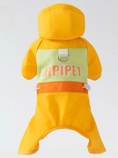 Color Block Warm Pet Jumpsuit – Zip-Up Dog & Cat Winter Romper – view 11