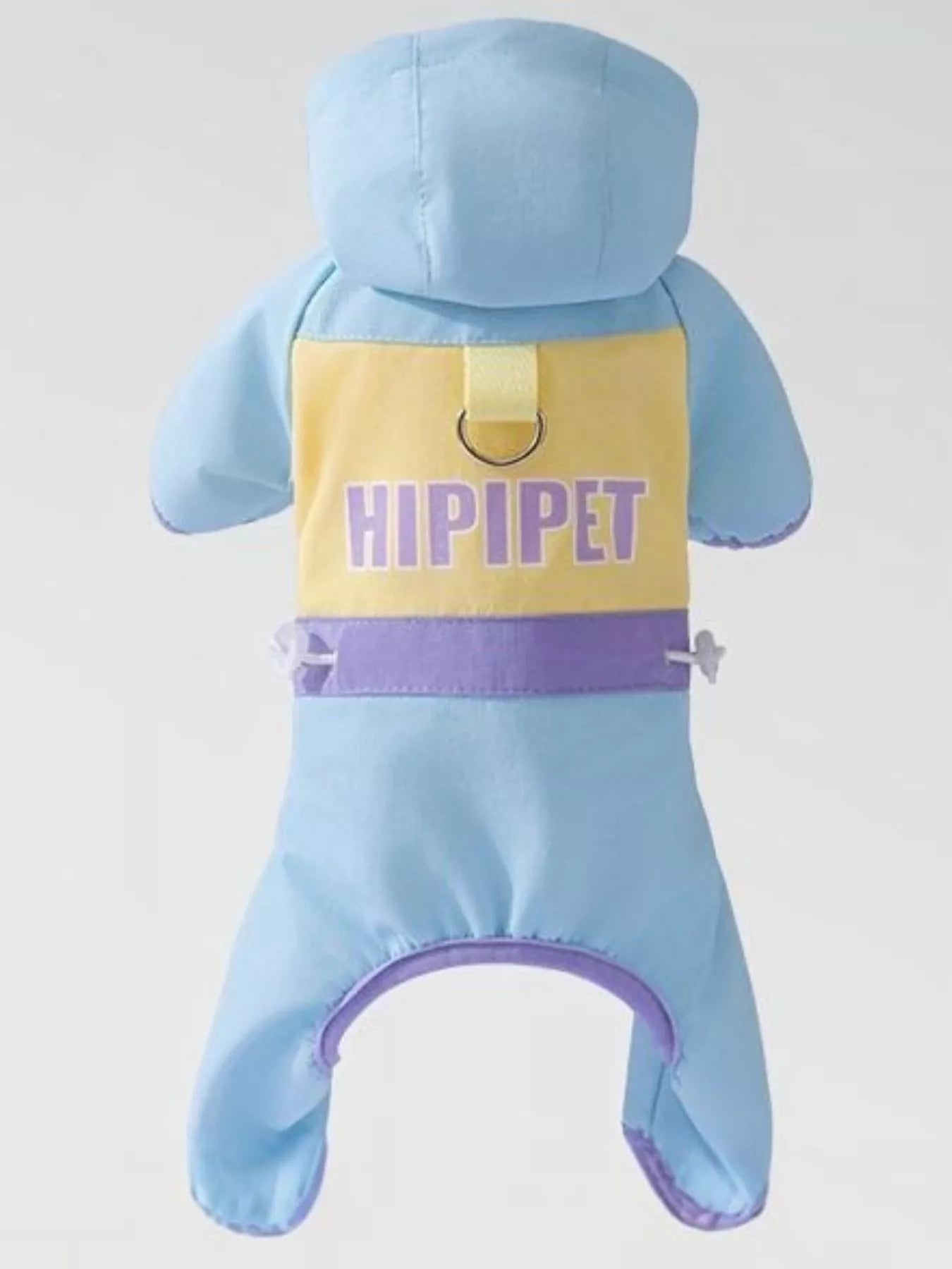 Color Block Warm Pet Jumpsuit – Zip-Up Dog & Cat Winter Romper – view 12