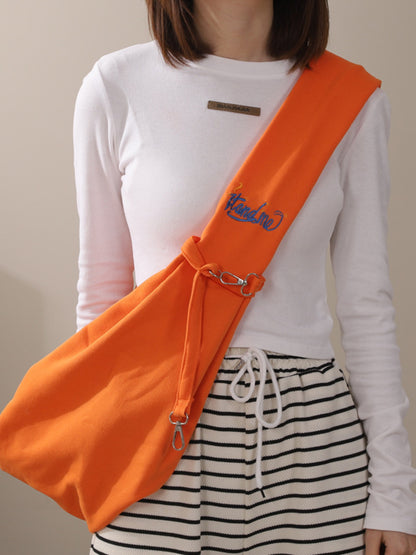 Comfortable Large Polyester Pet Carrier Sling Bag – Hands-Free Travel Bag for Dogs & Cats – view 2
