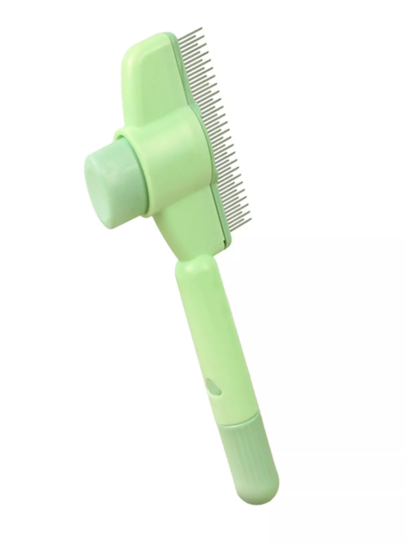 Compact Self-Cleaning Slicker Pet Hair Remover Brush – view 4