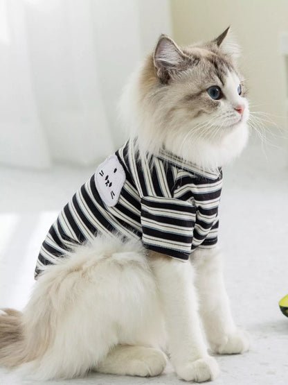 Cozy Plush Pet Sweater with Patch Detail – Warm Dog & Cat Knitwear – view 10