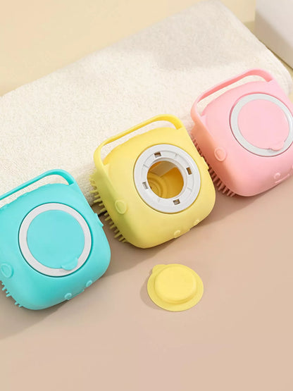 Cute Cartoon TPE Silicone Pet Bath Brush – view 10