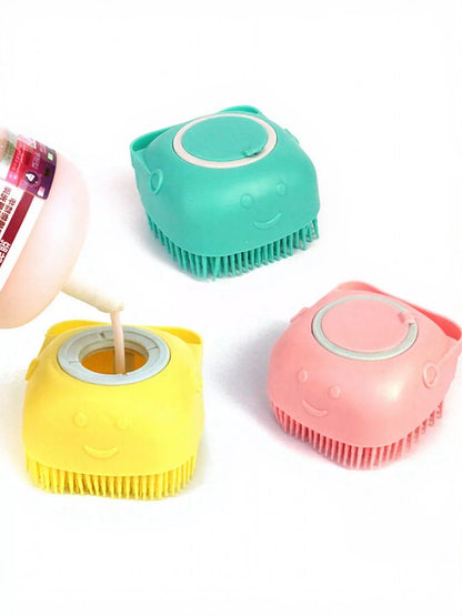Cute Cartoon TPE Silicone Pet Bath Brush – view 13