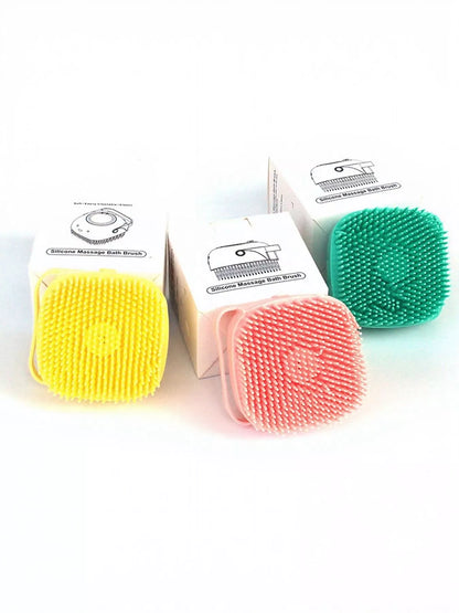 Cute Cartoon TPE Silicone Pet Bath Brush – view 4
