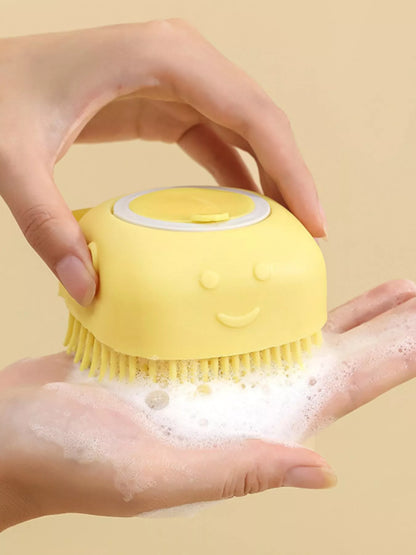 Cute Cartoon TPE Silicone Pet Bath Brush – view 6