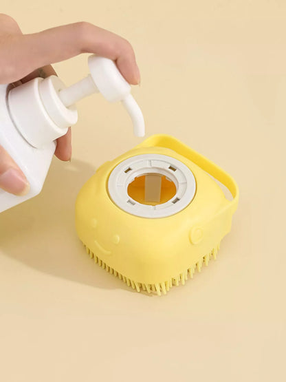 Cute Cartoon TPE Silicone Pet Bath Brush – view 7