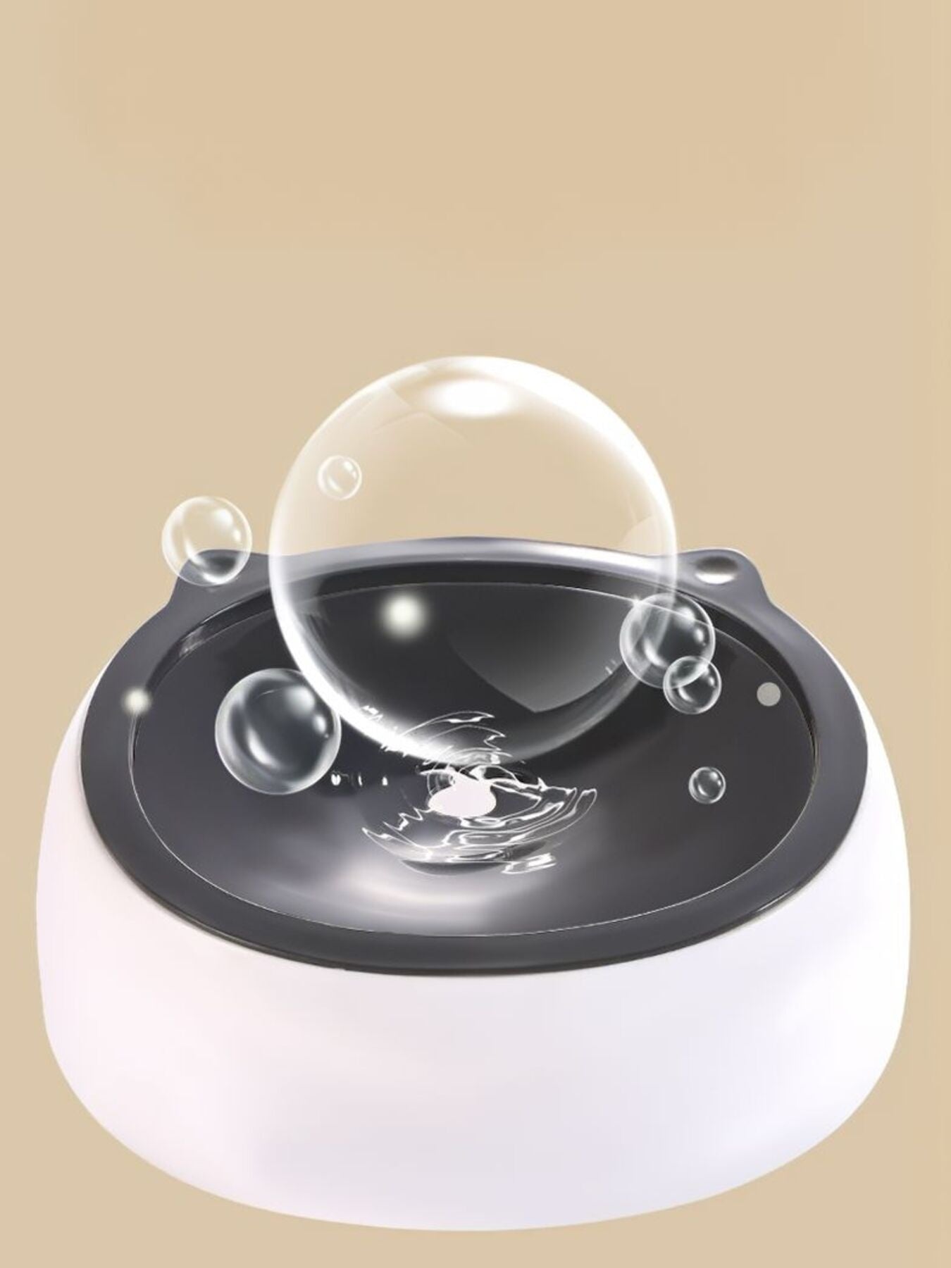 Cute Cat Ear ABS Pet Bowl – view 5