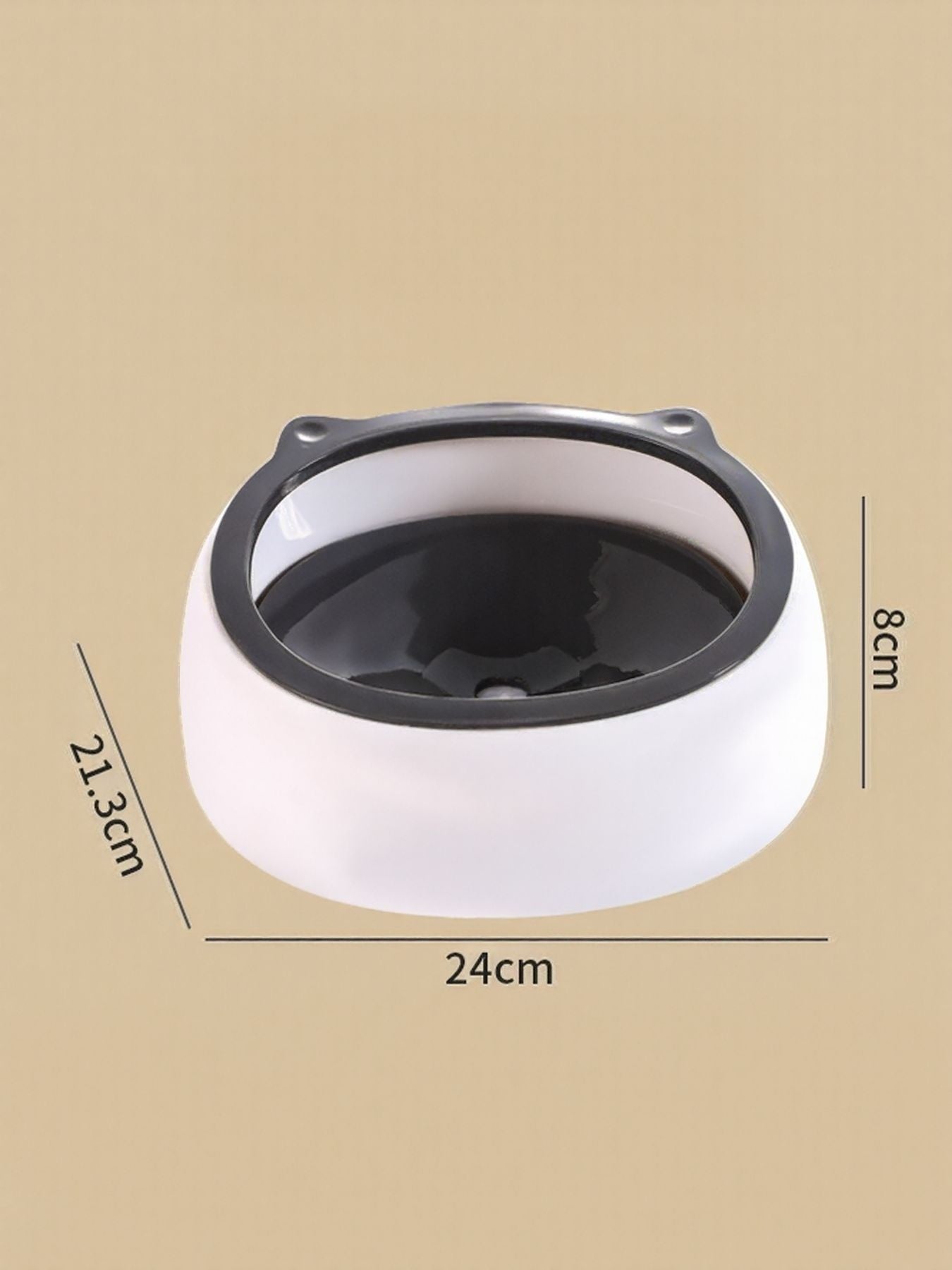 Cute Cat Ear ABS Pet Bowl – view 6