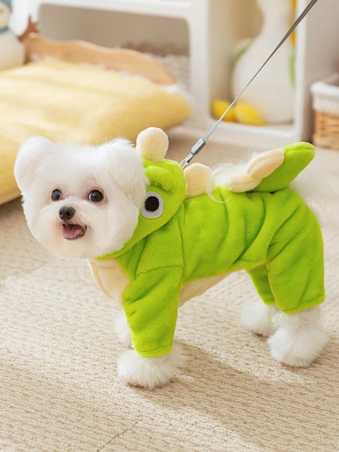 Dinosaur Style Pet Jumpsuit – One-Piece Costume Outfit for Dogs & Cats – view 3