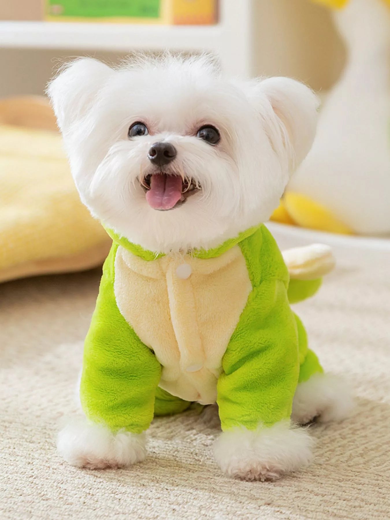 Dinosaur-style pet jumpsuit, one-piece costume outfit for dogs and cats